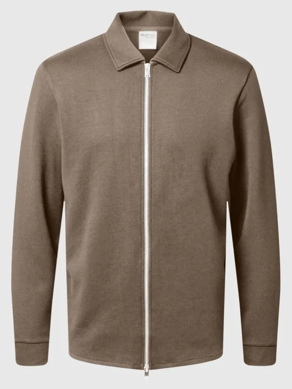 Strik>SELECTED LYNLÅS CARDIGAN Beige