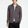 Strik>SELECTED LYNLÅS CARDIGAN Grey