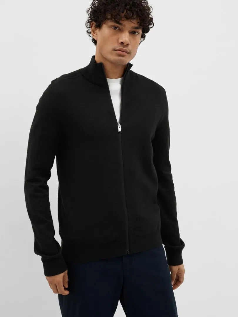 lynls_cardigan_2-5.webp Strik>SELECTED LYNLÅS CARDIGAN Black