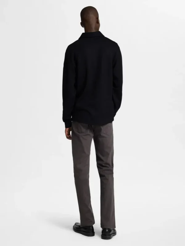 Strik>SELECTED LYNLÅS CARDIGAN Black
