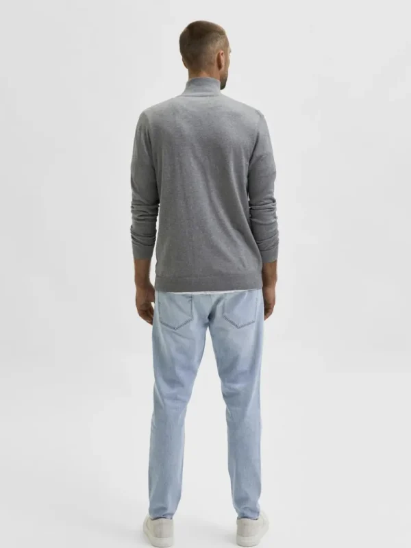 Strik>SELECTED LYNLÅS CARDIGAN Grey
