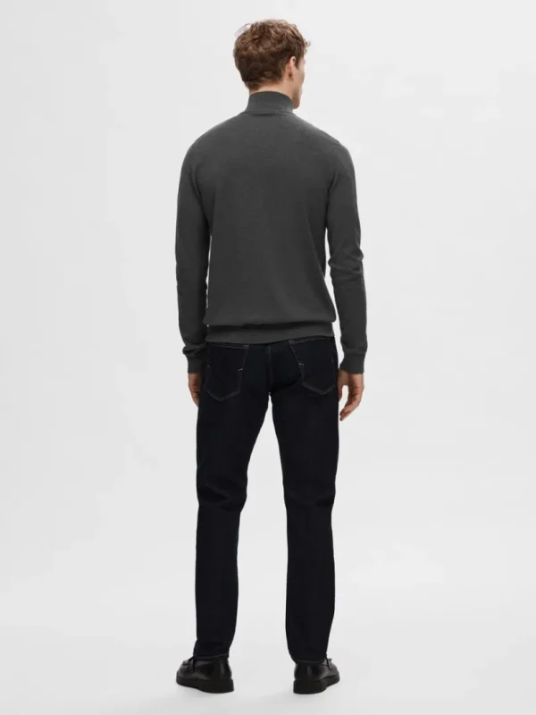 Strik>SELECTED LYNLÅS CARDIGAN Grey