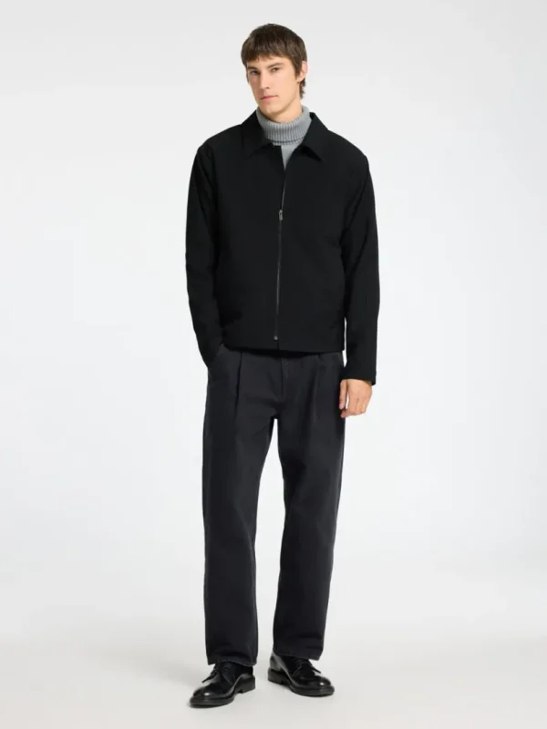 Overtøj | Jakkesæt & Blazers>SELECTED LYNLÅS JAKKE Black