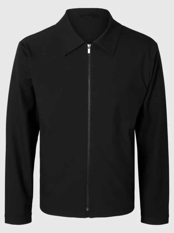 Overtøj | Jakkesæt & Blazers>SELECTED LYNLÅS JAKKE Black