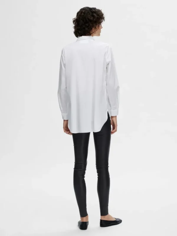 Skjorter>SELECTED LYNLÅS SKJORTE White