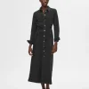 Kjoler>SELECTED MAXI DENIMKJOLE Black