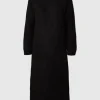Kjoler | Strik>SELECTED MAXI STRIKKET KJOLE Black