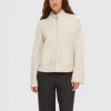 Strik>SELECTED MED LYNLÅS CARDIGAN Beige