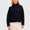 Strik>SELECTED MED LYNLÅS CARDIGAN Blue