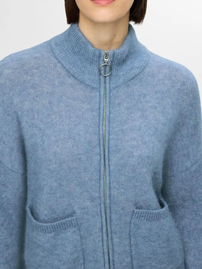 med_lynls_cardigan_3-2.webp Strik>SELECTED MED LYNLÅS CARDIGAN Blue