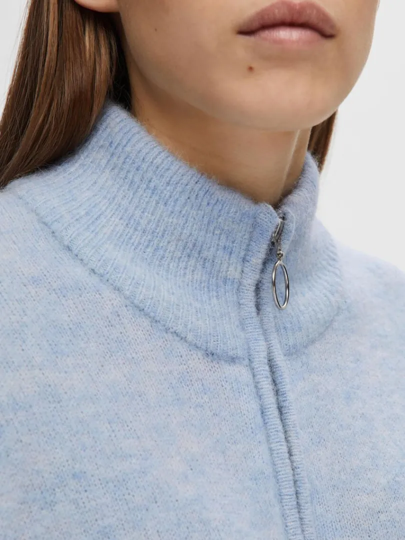 med_lynls_cardigan_3-7.webp Strik>SELECTED MED LYNLÅS CARDIGAN Blue