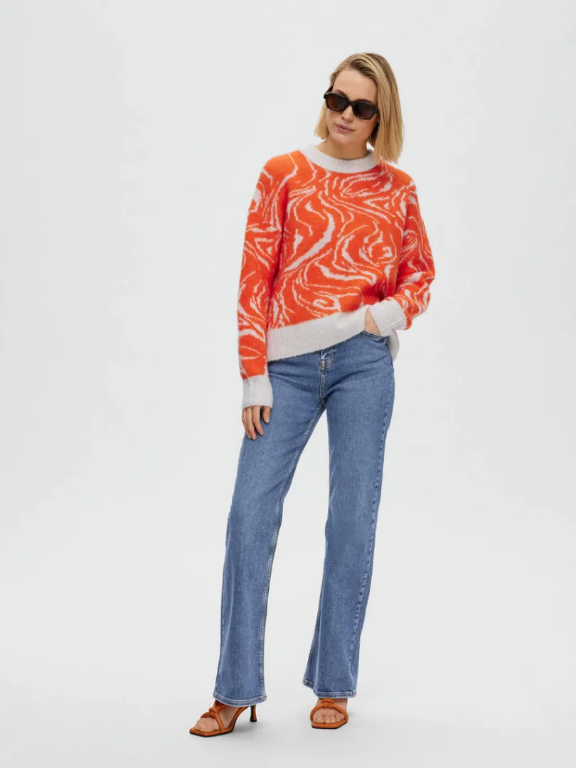 mellembl_vask_hjtaljede_j_2.webp Jeans>SELECTED MELLEMBLÅ VASK HØJTALJEDE JEANS Blue