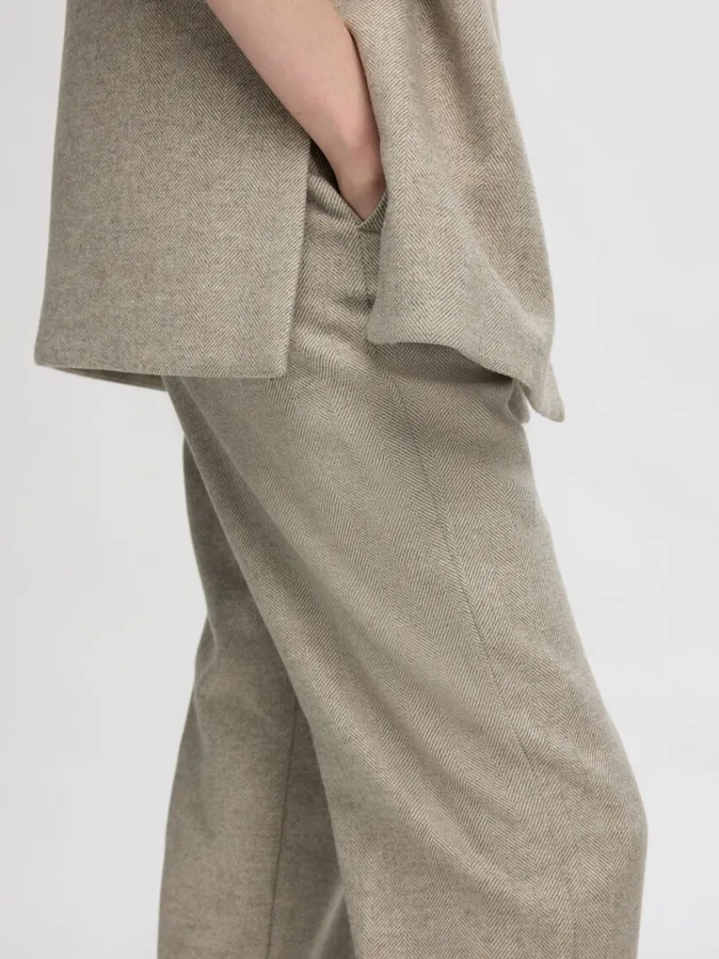 mellemhj_talje_bukser_med_3.webp Bukser>SELECTED MELLEMHØJ TALJE BUKSER MED LIGE BEN Beige