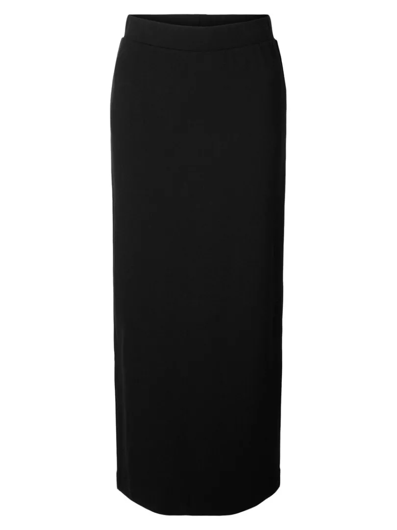 mellemhj_talje_maxinederd_0.webp Nederdele>SELECTED MELLEMHØJ TALJE MAXINEDERDEL Black