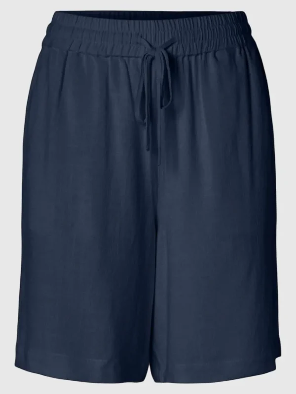 Shorts>SELECTED MELLEMHØJ TALJE SHORTS Blue