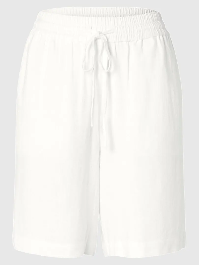 mellemhj_talje_shorts_0-2.webp Shorts>SELECTED MELLEMHØJ TALJE SHORTS White