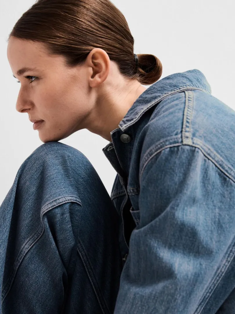 mellemvask_denim_buksedra_2.webp Kjoler>SELECTED MELLEMVASK DENIM BUKSEDRAGT Blue