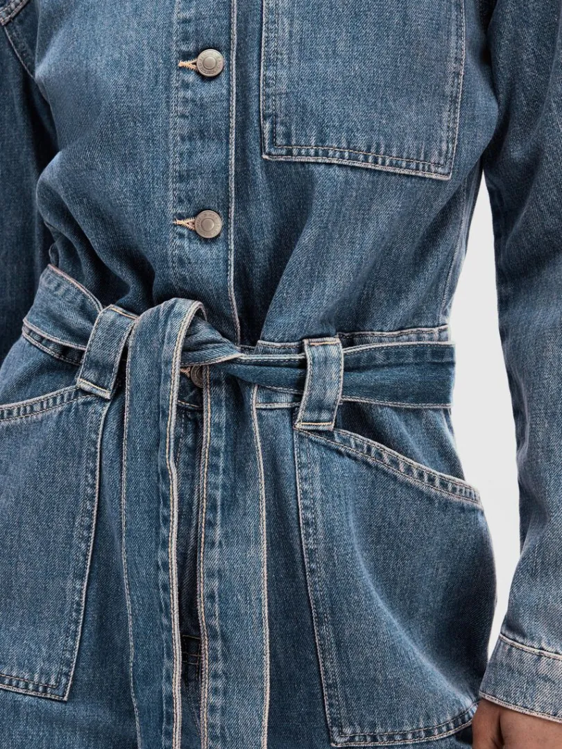 mellemvask_denim_buksedra_3.webp Kjoler>SELECTED MELLEMVASK DENIM BUKSEDRAGT Blue