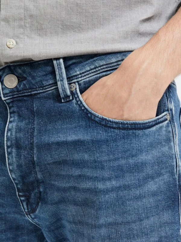 Jeans>SELECTED MELLEMVASK SLIM FIT JEANS Blue