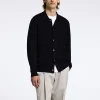 Strik>SELECTED 100% MERINOULD CARDIGAN Black
