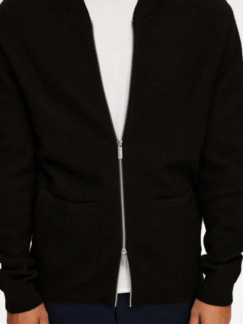 merinould_cardigan_3-6.webp Strik>SELECTED MERINO-ULD CARDIGAN Black