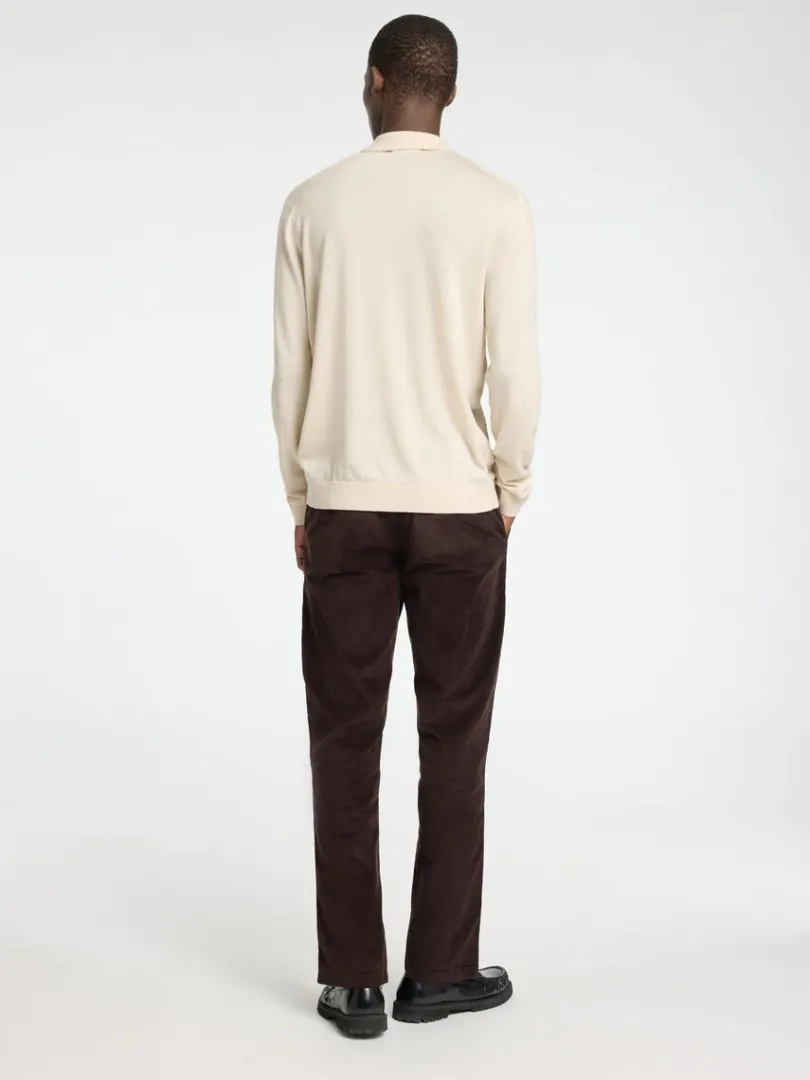 merinould_cardigan_5-4.webp Strik>SELECTED 100% MERINOULD CARDIGAN Beige