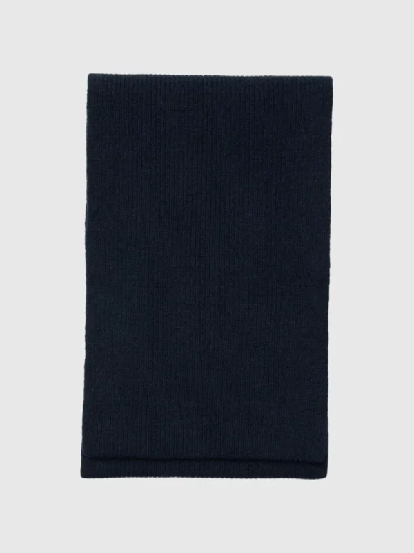 Accessories>SELECTED 100% MERINOULD HALSTØRKLÆDE Blue