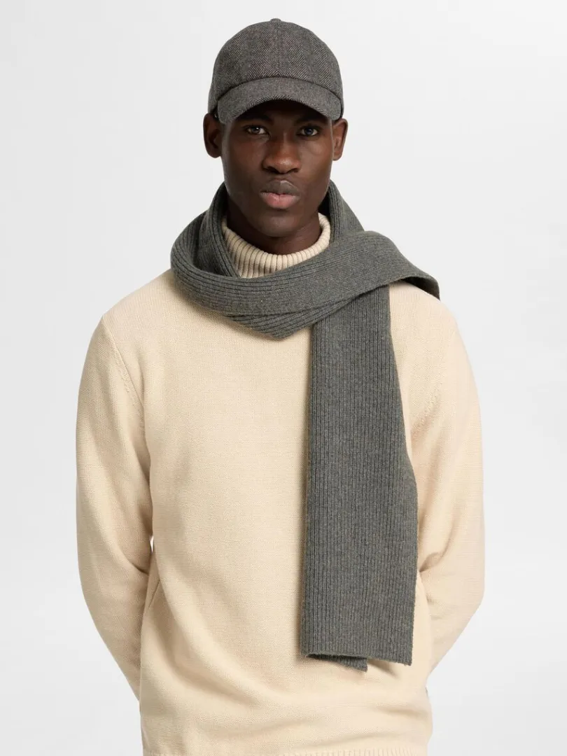 merinould_halstrklde_2-2.webp Accessories>SELECTED 100% MERINOULD HALSTØRKLÆDE Grey