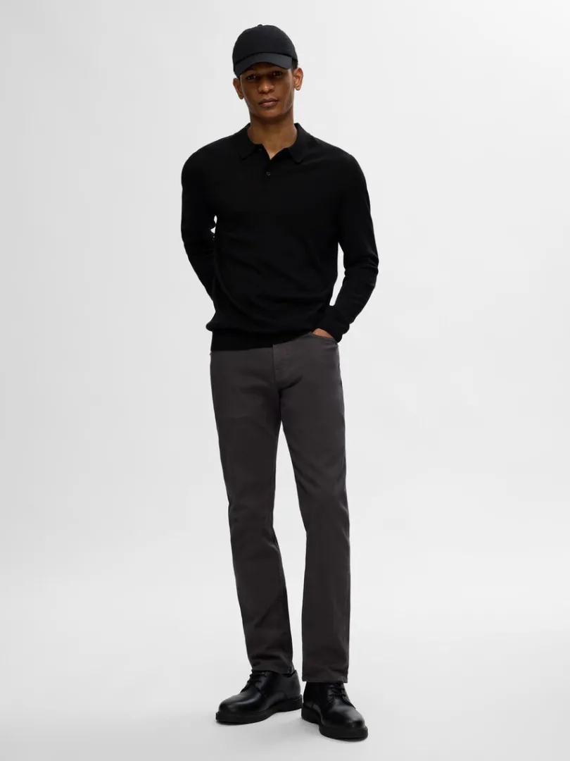 merinould_polo_1.webp Strik>SELECTED 100% MERINOULD POLO Black