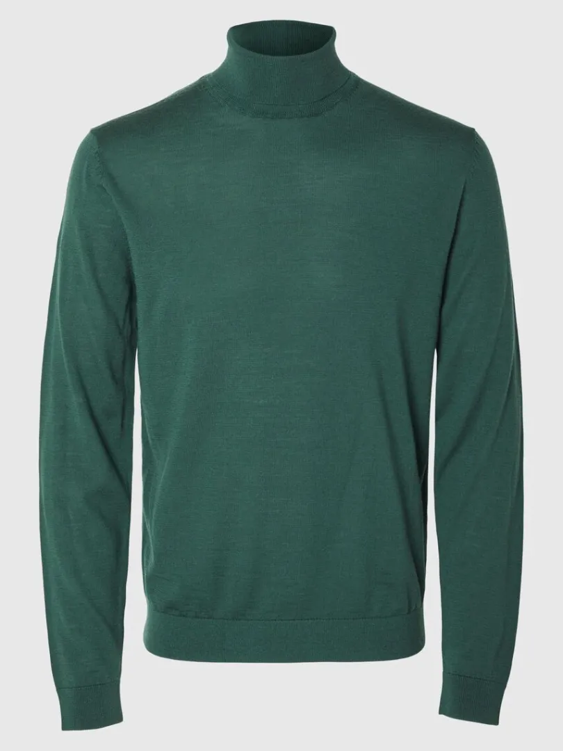 merinould_rullekrave_4-2.webp Strik>SELECTED 100% MERINOULD RULLEKRAVE Green