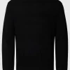 Strik>SELECTED 100% MERINOULD SWEATER MED RUND HALS Black