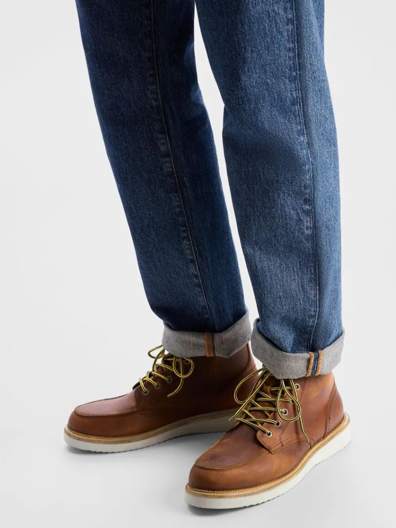 moctoe_lderstvler_1-2.webp Sko>SELECTED MOC-TOE LÆDERSTØVLER Brown