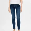 Jeans>SELECTED MØRK VASK SKINNY FIT JEANS Blue