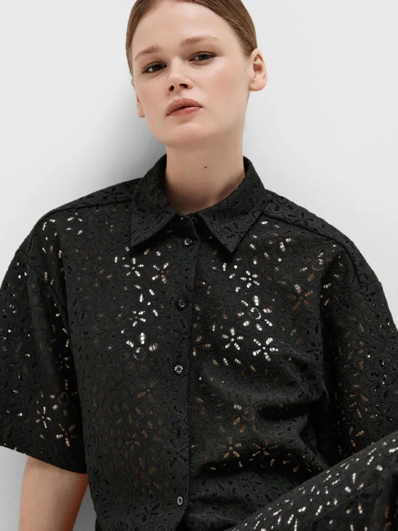 oversize_blonde_skjorte_2.webp Skjorter>SELECTED OVERSIZE BLONDE SKJORTE Black