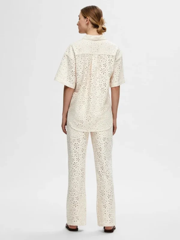 Skjorter>SELECTED OVERSIZE BLONDE SKJORTE Beige