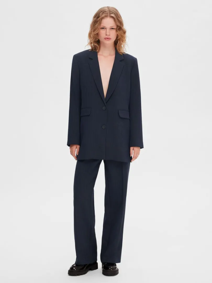 oversized_enkeltradet_bla_0.webp Jakkesæt & Blazers>SELECTED OVERSIZED ENKELTRADET BLAZER Blue