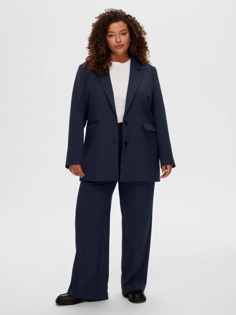 oversized_enkeltradet_bla_2.webp Jakkesæt & Blazers>SELECTED OVERSIZED ENKELTRADET BLAZER Blue