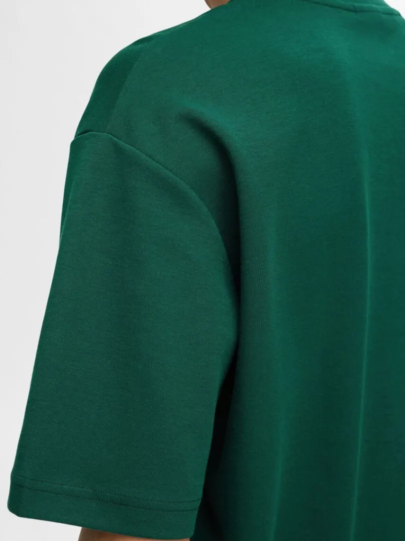 oversized_kortrmet_tshirt_3-5.webp T-shirts>SELECTED OVERSIZED KORTÆRMET T-SHIRT Green