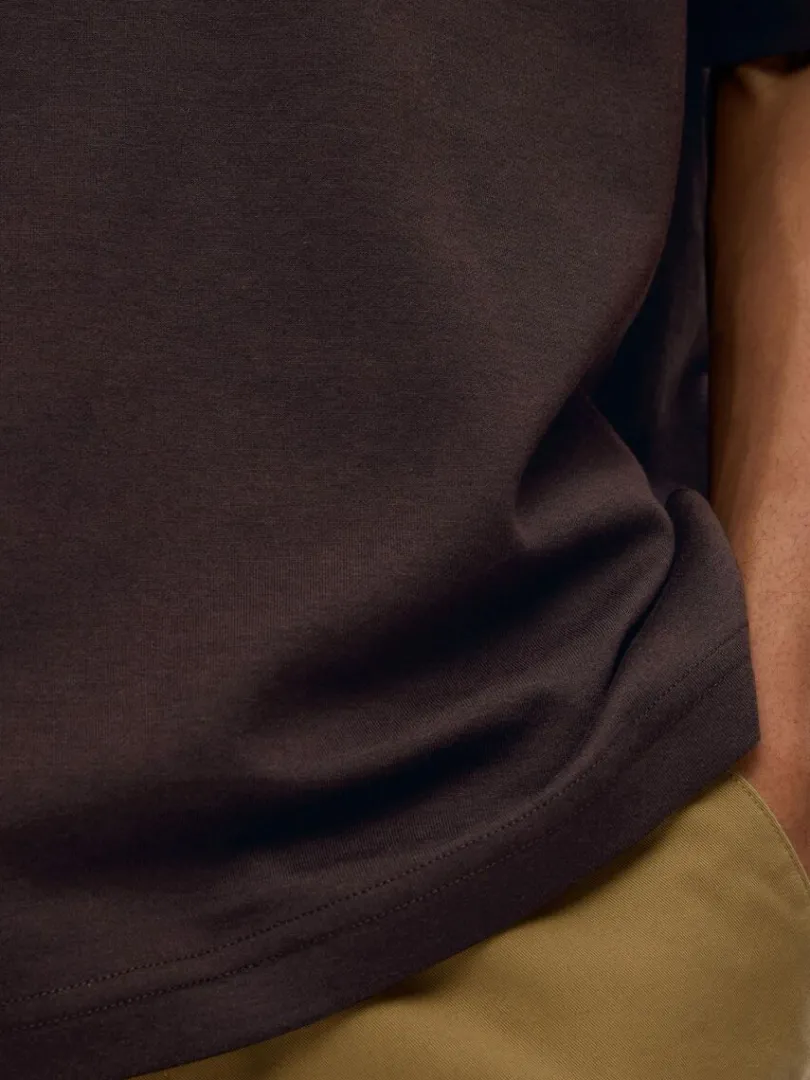 oversized_kortrmet_tshirt_3.webp T-shirts>SELECTED OVERSIZED KORTÆRMET T-SHIRT Brown