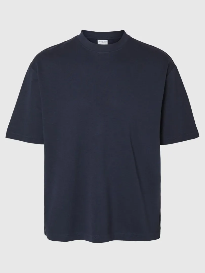 oversized_kortrmet_tshirt_5-2.webp T-shirts>SELECTED OVERSIZED KORTÆRMET T-SHIRT Blue