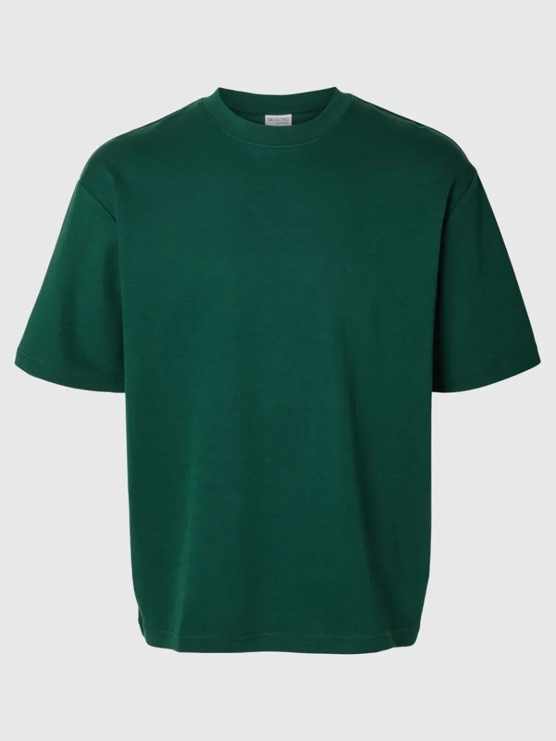 oversized_kortrmet_tshirt_5-4.webp T-shirts>SELECTED OVERSIZED KORTÆRMET T-SHIRT Green