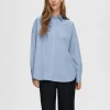 Skjorter>SELECTED OVERSIZED SKJORTE Blue
