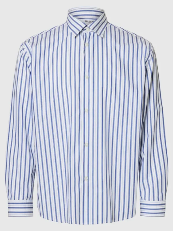 Overtøj | Skjorter>SELECTED OVERSIZED SKJORTE Blue