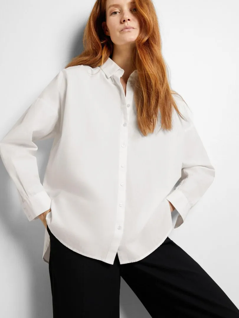 oversized_skjorte_1-1.webp Skjorter>SELECTED OVERSIZED SKJORTE White