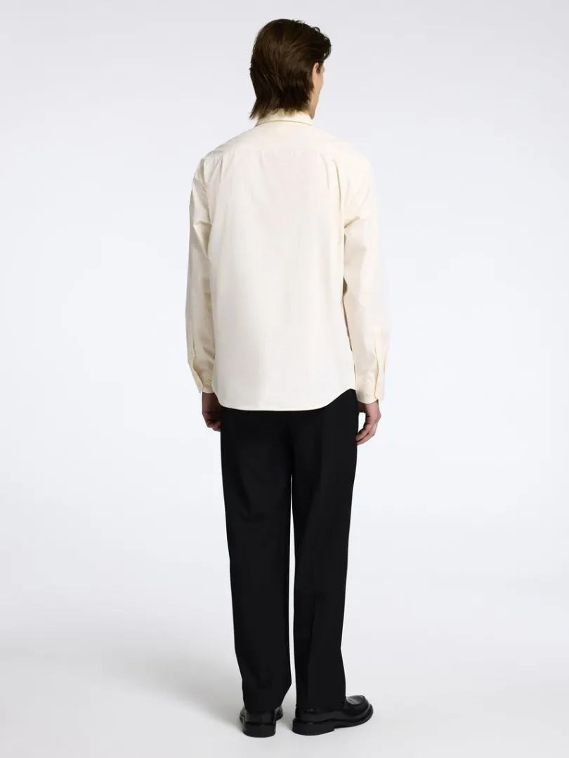 oversized_skjorte_1-4.webp Overtøj | Skjorter>SELECTED OVERSIZED SKJORTE Beige