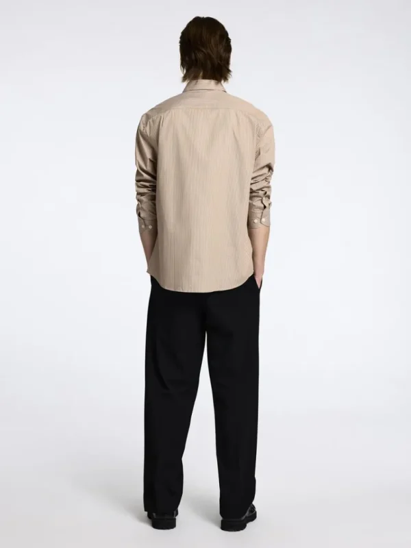 Overtøj | Skjorter>SELECTED OVERSIZED SKJORTE Brown
