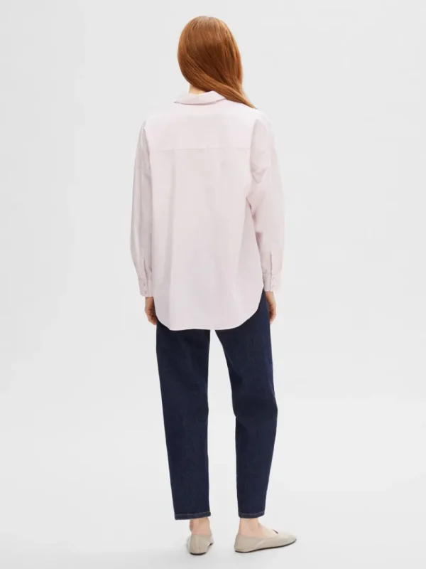 Skjorter>SELECTED OVERSIZED SKJORTE Pink