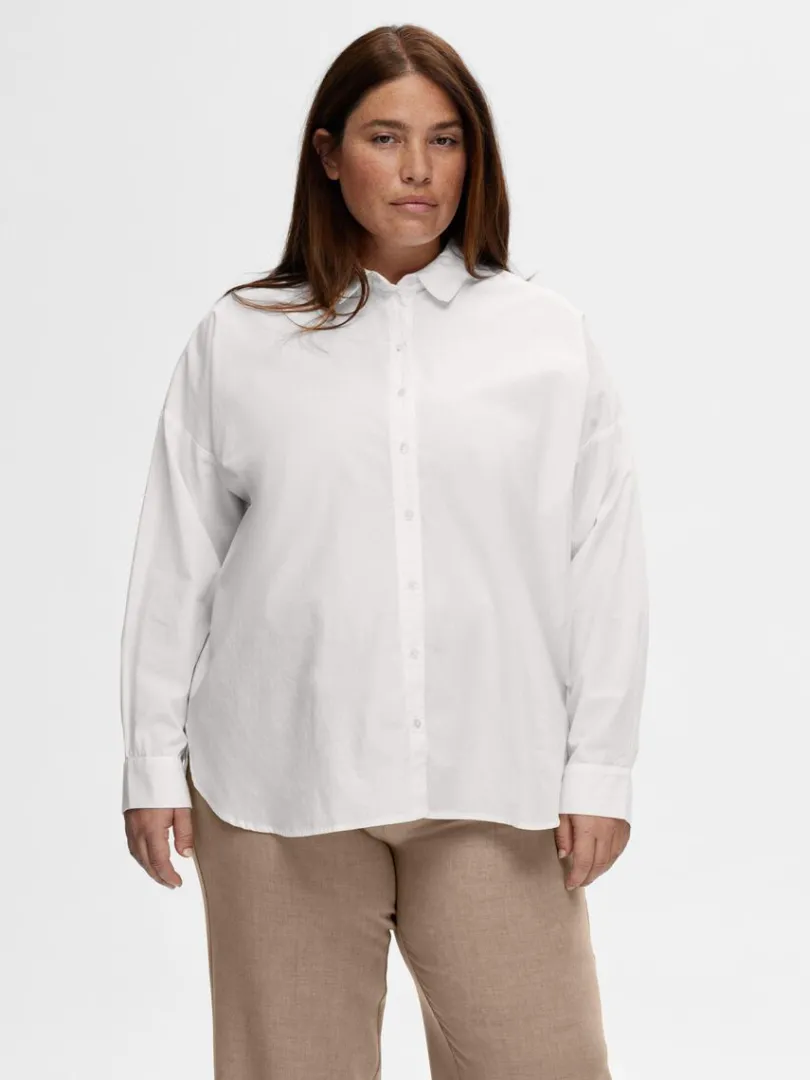 oversized_skjorte_5-1.webp Skjorter>SELECTED OVERSIZED SKJORTE White