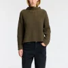 Strik>SELECTED OVERSIZED STRIKTRØJE Green