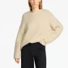 Strik>SELECTED OVERSIZED STRIKTRØJE Beige